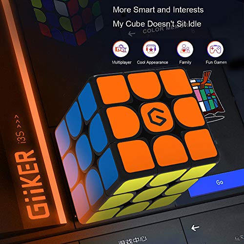 Giiker I3S Super Magic Cube Aprende con diversión - Conexión Bluetooth - Detección de detección - App en Tiempo Real de sincronización, Juguete de Desarrollo Intelectual