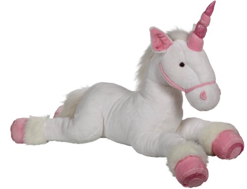 Gipsy 070095 - Unicornio de Peluche (80 cm), Color Rosa