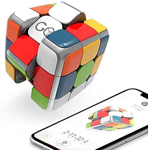 GoCube The Connected, una versión Inteligente del Cubo Rompecabezas : Juego y Juguete Stem de Velocidad y competición