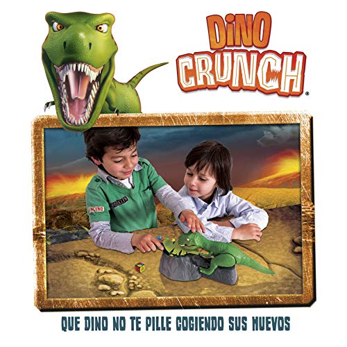 Goliath- Dino Crunch. Juego de Mesa Infantil. A Partir de 4 años, Multicolor (919211006)