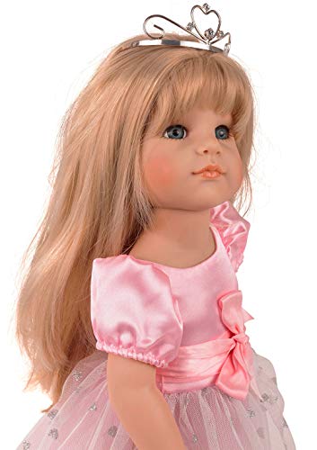 Götz 1359072 Hannah Princess - 50 cm Standing-Doll with Blonde Hair and Blue Eyes - Suitable Agegroup 3+