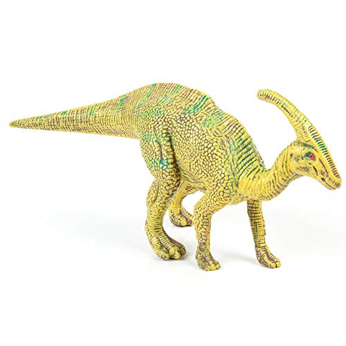 Gran dinosaurio juguete plástico Jurassic World Figura de dinosaurio realista Modelo educativo Figura animal realista Carnotaurus Stegosaurus Triceratops Playset Cognitivo Toy (Parasaurolophus verde)