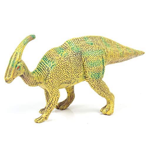 Gran dinosaurio juguete plástico Jurassic World Figura de dinosaurio realista Modelo educativo Figura animal realista Carnotaurus Stegosaurus Triceratops Playset Cognitivo Toy (Parasaurolophus verde)