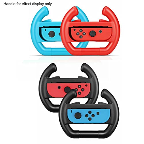 Greatangle-UK Controlador Grip Joystick Cover Volante Carcasa Protectora para Nintend para Switch ABS Joypad Holder Game Pad Holder Negro