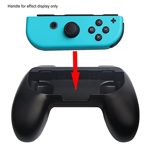 Greatangle-UK Controlador Grip Joystick Cover Volante Carcasa Protectora para Nintend para Switch ABS Joypad Holder Game Pad Holder Negro