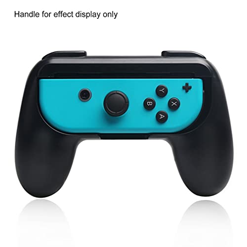 Greatangle-UK Controlador Grip Joystick Cover Volante Carcasa Protectora para Nintend para Switch ABS Joypad Holder Game Pad Holder Negro