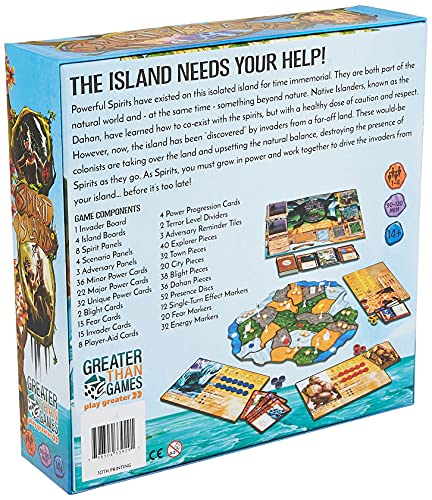 Greater Than Games Juego de Mesa Spirit Island Core