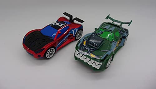 Greenhills Carrera GO!!! Spiderman & Green Goblin Pair 1.43 Scale - NEW - 22746**