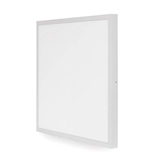 Greenice | Plafón LED Cuadrado Superficie 600X600Mm 36W 2700Lm 30.000H | Downlight LED | Panel LED Techo | Lamparas de techo | Salón, Pasillos, Dormitorio, Oficina, Baños | Blanco Frío