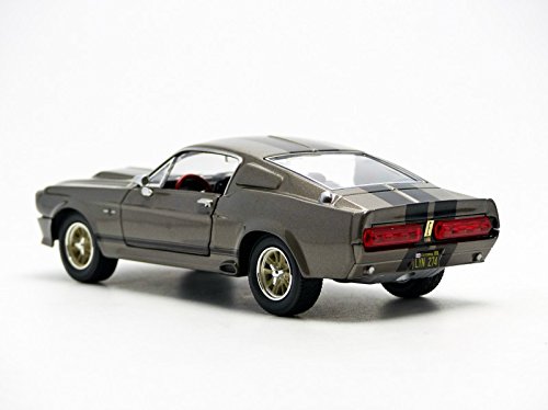 Greenlight coleccionables - 18220 - Ford Mustang Shelby - GT 500 Custom - Eleanor - Escala 1/24 - Metal Gris / Negro