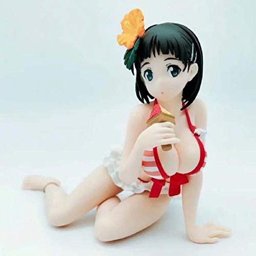 GSDGSD Anime Sword Art Online Girls Leafa Kirigaya Suguha Traje de baño Ver. Muñeca Modelo de Figura de acción de PVC 1/7