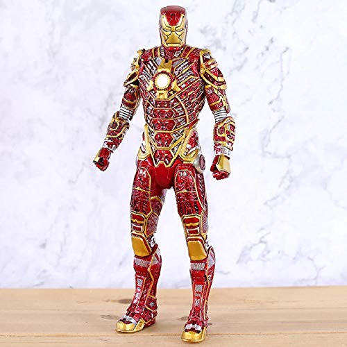 GSDGSD Iron Man 3 MK41 Mark Retro Armadura Ver. Figuras de Juguete coleccionables de PVC a Escala 1/6