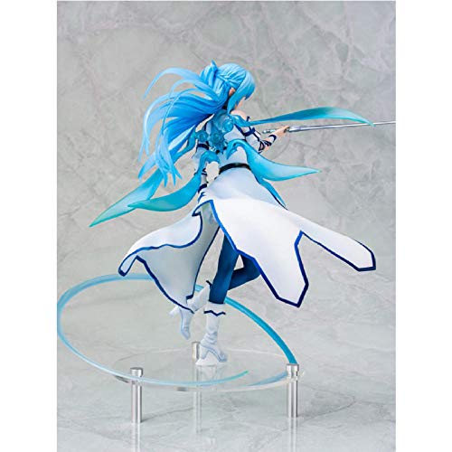 GSDGSD Sword Art Online Escala Ordinal Asuna Undine Ver. Figura de acción de PVC Anime 1/7 Escala Chica Asuna Figura Anime Figura Modelo