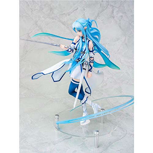 GSDGSD Sword Art Online Escala Ordinal Asuna Undine Ver. Figura de acción de PVC Anime 1/7 Escala Chica Asuna Figura Anime Figura Modelo