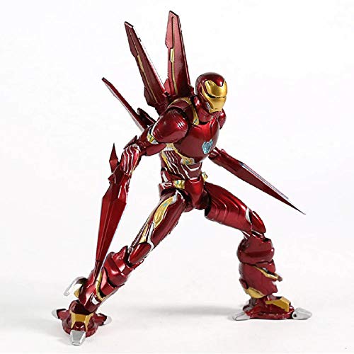 GSDGSD Vengadores Infinity War Mk50 Nano Arma Iron Man Figura de acción Movil Anime PVC