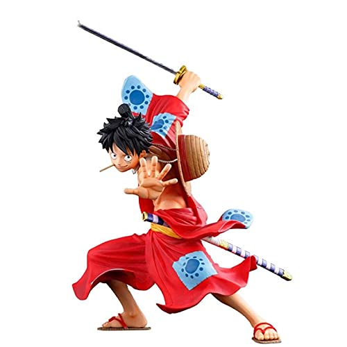 Gtrjin Una Pieza Personajes De Anime Bwfc Monkey D. Luffy Smsp Figura De Acción De 22 Cm, Colección De PVC Modelo De Juguete Figura De Anime Juguetes para Niños