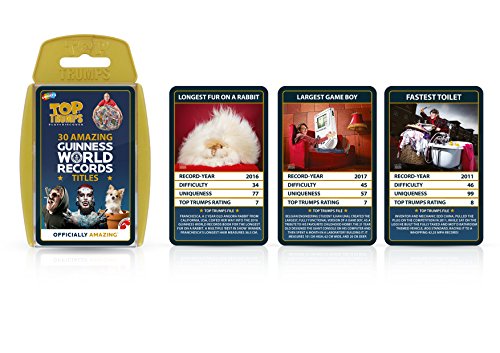 Guinness World Records Top Trumps Juego de Cartas