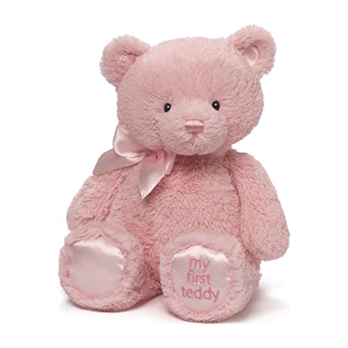 Gund - Mi primer osito de peluche. rosa rosa Talla:Medium Pink