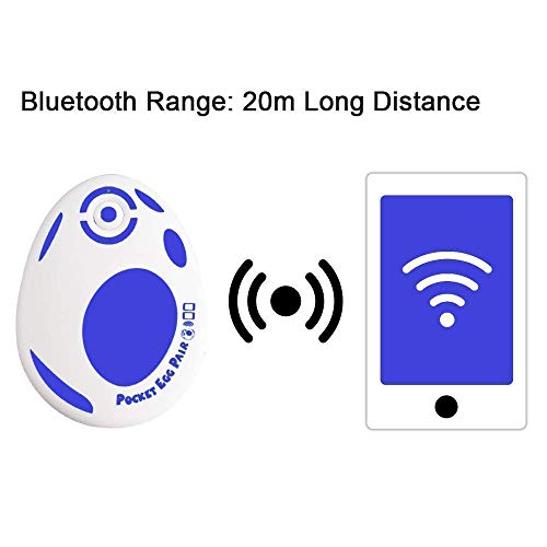 GZW-Shop Pokemon Go Plus 2020 Pocket Egg Pair Auto Cazar Accesorio para 2 Pokemon Go ID Cuenta Auto Captura y Recogida Plus Larga duración en Espera Conexión Bluetooth Estable