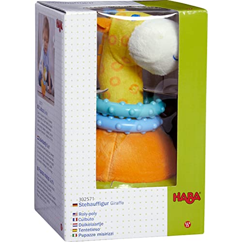 HABA 302571 – stehauf Figura Jirafa, niño Juguete