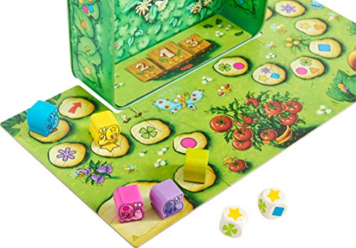 HABA-Juego de Mesa, ¡Carrera de Caracoles, Multicolor (Habermass H304123)