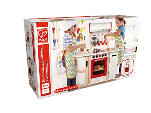 Hape E8018 - Cocina de juguete de madera, multicolor