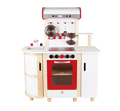 Hape E8018 - Cocina de juguete de madera, multicolor