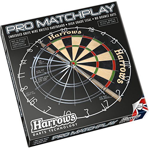 Harrows  Matchplay Bristle Dartboard -,45cm Negro