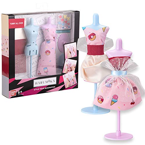 Harumika Set Alta Costura Yummy All Over, Multicolor (Bandai 40433)