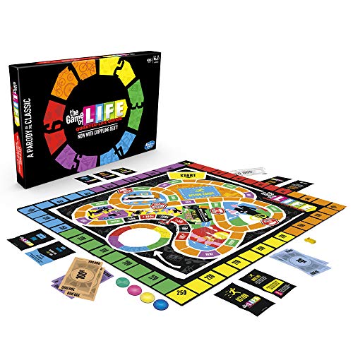 Hasbro Gaming Juego de Mesa The Game of Life, Quarter Life Crisis