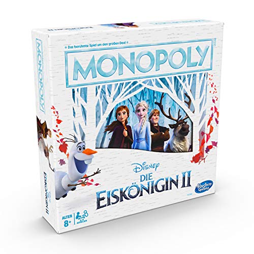 Hasbro Gaming- Monopoly Frozen Disney Juego de Mesa para niños a Partir de 8 años, Color (61106642)