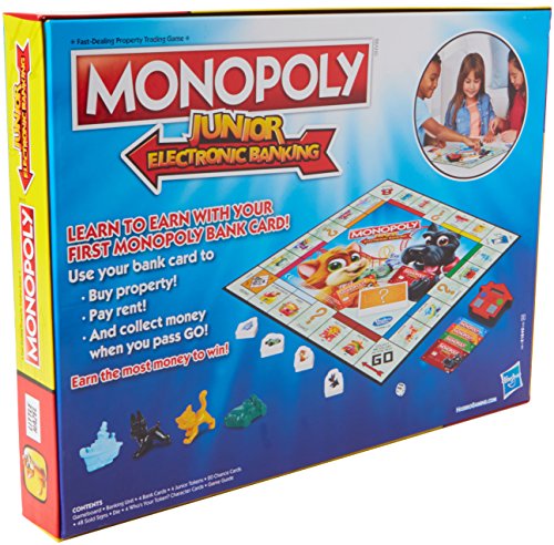 Hasbro Gaming Monopoly Junior Banca Electrónica