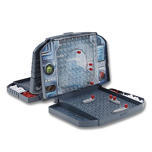 Hasbro Juego de Estrategia de Juego de Mesa clásico de Battleship a Partir de 7 años para 2 Jugadores, Multicolor, 26,5 x 26,5 x 7,5 cm, A3264EU6