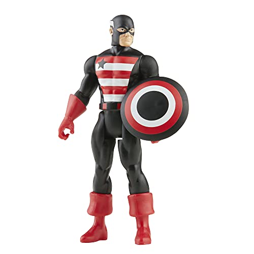 Hasbro Marvel Figura de acción Coleccionable de U.S. Agent Retro 375 de 9,5.cm Legends Series F2670