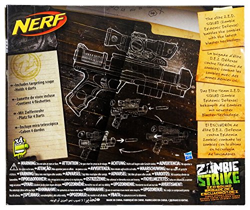 Hasbro Nerf Zombie Strike Z.E.D. Squad Clear Shot