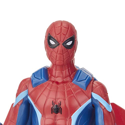 Hasbro Spider-Man Spider-Man Far from Home Glider Gear Action - Figura de acción de 15 cm con alas desplegables, Multicolor, E4120ES0