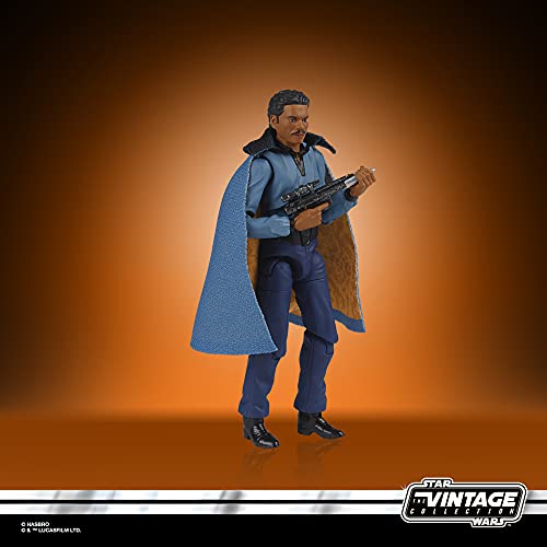 Hasbro Star Wars La colección Vintage - Star Wars: El Imperio contraataca - Figura de Lando Calrissian a Escala de 9,5 cm - Edad: 4+, F1890