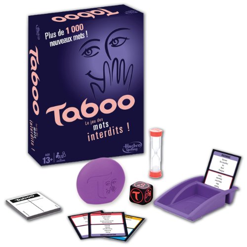 Hasbro Tabú - Juego de tablero (Multi), idioma - francés