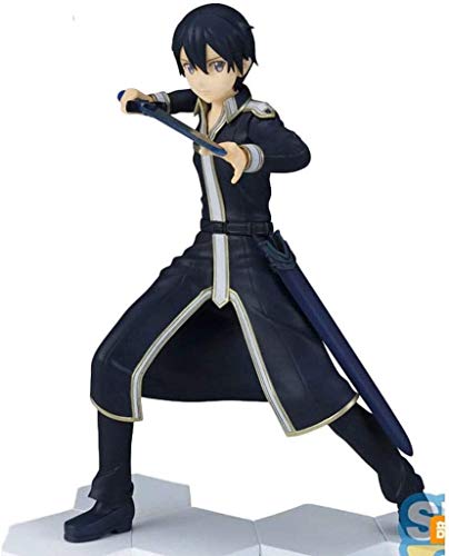 hclshops Sword Art Online - Ataque Kirigaya Kazuto Postura de Acción de Figuras coleccionables for los Aficionados Espada Arte Online