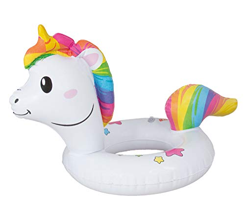 Heless- Unicornio - Flotador Henri para muñecas, tamaño 28-35 cm, Multicolor (661)