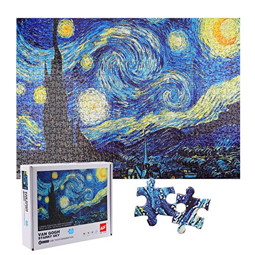 Herefun Rompecabezas 1000 Piezas, Puzzle Rompecabezas para Niños, Juguete Educativo de Regalo, Decoración para El Hogar, Divertido Juego Familiar para Adolescentes, Regalos para Amigos