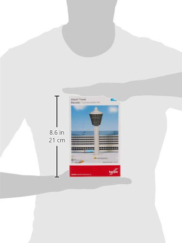 Herpa - Edificio de Aeropuerto, Set de Torre de Control, Escala 1:500 (519670)