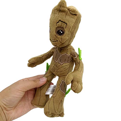 HNZYAMZDS 22cm Marvel Groot muñecos de Peluche Juguetes Lindos Vengadores de Marvel Guardianes de la Galaxia Groot Juguetes de Peluche Regalos