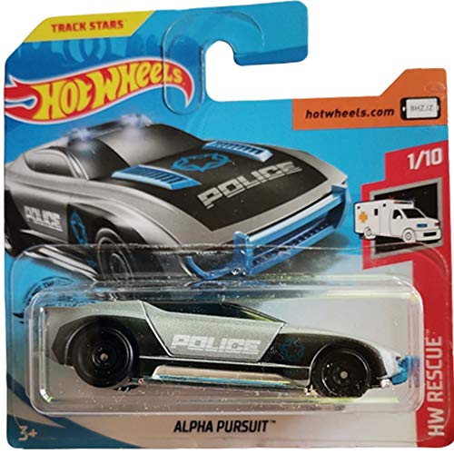 Hot Wheels Alpha Pursuit HW Rescue 1/10 2020 - Coche en miniatura