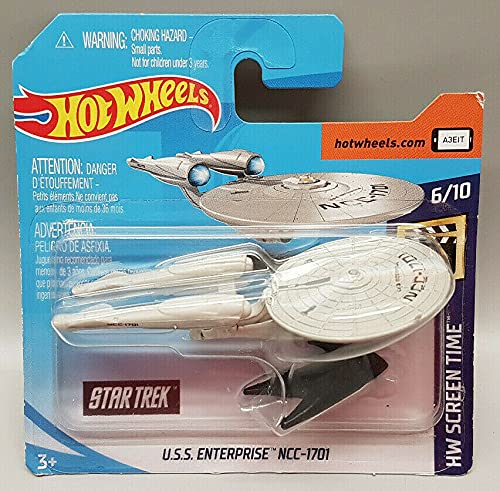 Hot Wheels - U.S.S. Enterprise NCC-1701 - HW Screen Time 6 / 10 - FYC93 - Short Card - Star Treck - 2019