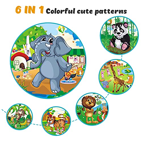 Hotifts Puzzle 2 3 4 5 6 Años,Juegos Educativos Niños 2-5 Años Regalos Cumpleaños Niños Colegio Juguetes para Niños De 5 6 7 Años Juguetes Niñas 2-6 Años Regalos para Niños Puzzles Infantiles 3 Años