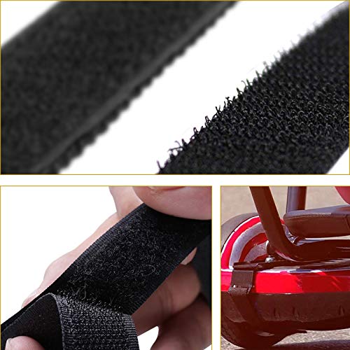 Hoverboard Kart Correas - 4 Pares, Protector para Hover Go Kart Silla Accesorios Reemplazo De Gancho Y Lazo