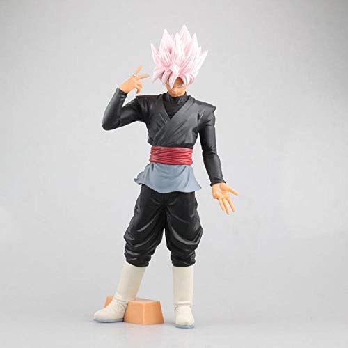 HQYCJYOE Personajes de Anime Modelo Dragon Ball Z DBZ Grandista Ros Black Rose Goku PVC Goku Black Universe Estatuilla Colección Muñeca 28cm