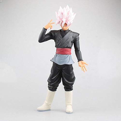 HQYCJYOE Personajes de Anime Modelo Dragon Ball Z DBZ Grandista Ros Black Rose Goku PVC Goku Black Universe Estatuilla Colección Muñeca 28cm