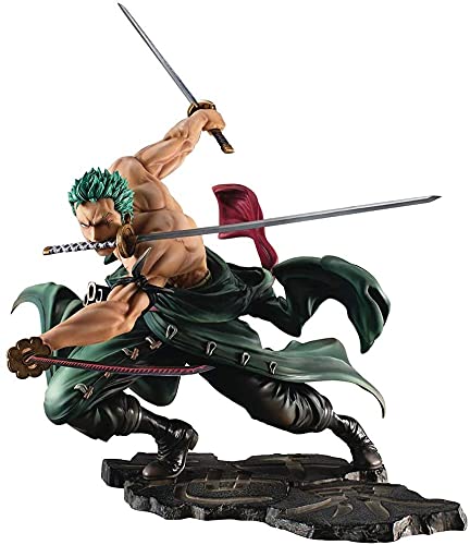 HSTD Animado Onepiece Figura: Tres Mil Mundial Roronoa Zoro Toy Figura